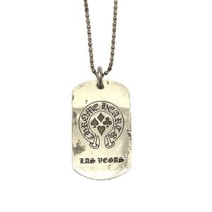 CHROME HEARTS - Horseshoe Las Vegas - Dog Tag - Necklace - Pendant
